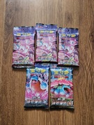 Zestaw 5x pokemon tcg jumbo booster 25 kart – Mew, Blastoise (S-Chinese)