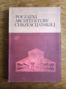 Początki architektury chrześcijańskiej Barbara Filarska