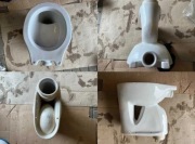 ZESTAW (OUTLET) Sedesy dziecięce + deski +półpostumenty