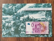 0 EURO 100. ROCZNICA BITWY WARSZAWSKIEJ 1920 ANNIVERSARY BANKNOT W ETUI