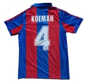 Ronald KOEMAN koszulka z oryginalnym autografem Barcelona 1989-1992