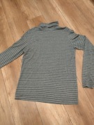 Golf z blyszczącą nitką 