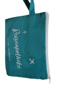 Nowa Saszetka kosmetyczka podróżna do samolotu zielona