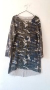 Długa luźna bluza/ sukienka oversize / tunika rozmiar M 