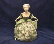 Figurka Rosenthal ___ Figura Dama srebrna suknia _ duża wersja 24 cm 