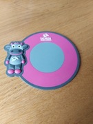 Różowa podkładka pod kubek szklankę 