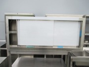 Szafka Wisząca Stal Nierdzewna Drzwi Suwane 100/40/65