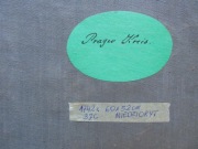 75 Mapa Czechy Praga powiat  Miedzioryt 1742r.