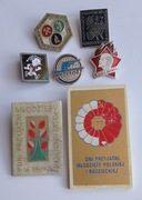 PRZYPINKI - RÓŻNE 16 SZTUK