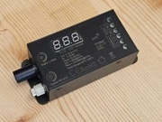 V1-B podwójne pokrętło LED ściemniacz z wyświetlaczem DC 12V 24V PWM