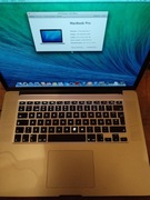 MacBook Pro 15” Retina i7 2.0GHz 8GB 256GB SSD A1398 – bez ładowarki
