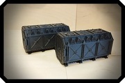 kontenery gothic   - zestaw 2 szt.  Druk 3D FDM