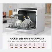 Kompaktowa mini zmywarka nablatowa – 4 komplety fabrycznie nowa