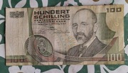 Hundert Shilling 1984 / 100 Austriackich Szylingów z 1984 roku
