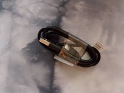 Czarny kabel USB do iPhone 