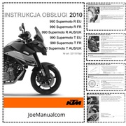 KTM 990 Supermoto R T Instrukcja obsługi konserwacji PL