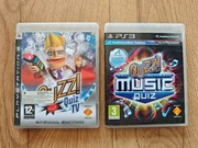 Buzz Quiz TV PS3 PL + Buzz Music Quiz PS3 - GRATKA DLA KOLEKCJONERA!