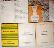 Odstąpię książki i słowniki do nauki języka Esperanto