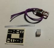 Latarnia wykolejnicy podświetlana - zestaw do złożenia 