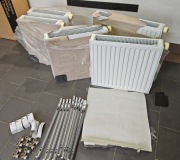 5x NOWE Grzejnik Purmo Cosmo VKO 22 H600 Komplet + Zestaw Zawory i Głowice