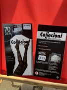 Rajstopy czarne 70 DEN ze wzorem