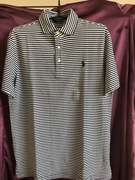 RALPH LAUREN DZIANINOWA KOSZULKA POLO W PASKI LEON R 48/M