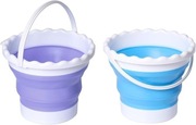 Składane wiaderko, 2 l, na kemping