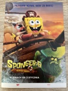 Spongebob Klątwa Pirata - ulotka z kina