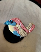 Magnes na lodówkę handmade Ptak Wróbelek