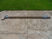 Prowadnica wózków rolek bramy przesuwnej przeciwag