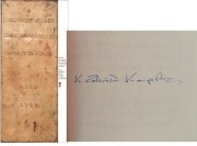 Księga gdańskiego bractwa bułkarzy i ciastkarzy z lat 1724-1768 AUTOGRAF