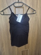 Top modelujący Vero Moda M – czarny, push-up, body shape, nowy z metką