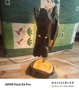 Lampa nocna  drewno lite