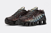 NIKE SHOX TL__buty / adidasy (44.5 / 29cm) brązowe / turkusowe 