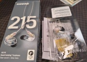 Słuchawki Monitory douszne Shure SE215 Oryginal