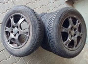 Komplet felg aluminiowych 15' wraz z letnimi oponami