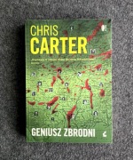 GENIUSZ ZBRODNI - Chris Carter - stan bdb