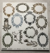 „Winter Frames” ScrapAndMe arkusz do wycinania