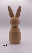 Królik z Sercem – Nowoczesna Dekoracja – Druk 3D – 14 cm