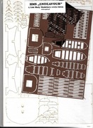 WRĘGI -LASERY do Mały Modelarz 1-2-3 2013 HMS Endeavour 1:100