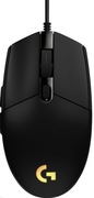 Mysz przewodowa Logitech G102 Czarna USB 8000DPI sensor optyczny lightsync