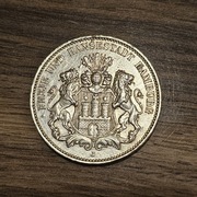 3 Marki 1913 Cesarstwo Niemieckie srebro orginał