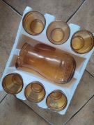 WŁOCHY BORMIOLI ROCCO BURSZTYNOWY DZBAN NA WODĘ 