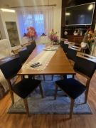 6 krzeseł + 2 uszkodzone gratis 