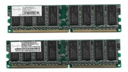 Zestaw 2x Super Elixir 256MB DDR-400 czyli 512MB M1U25664DS88C3G-5T