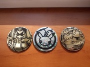 Pokemon moneta żeton token coin Farfetch'd Pikachu Venusaur 5cm