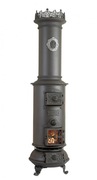 Piec żeliwny wolnostojący