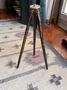 Zabytkowy statyw do aparatu analogowego, teleskopowy