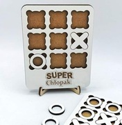 Gra kółko krzyżyk prezent szkoła mikołajki 