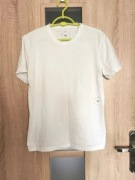 Biała koszulka na krótki rękaw t-shirt, basic, sportowa rozmiar S